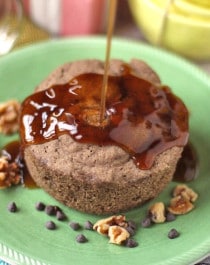 Healthy Single Serving Microwaveable Banana Cake - Healthy Dessert Recipes at Desserts with Benefits