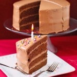 Healthy Chocolate Cake with Chocolate Frosting