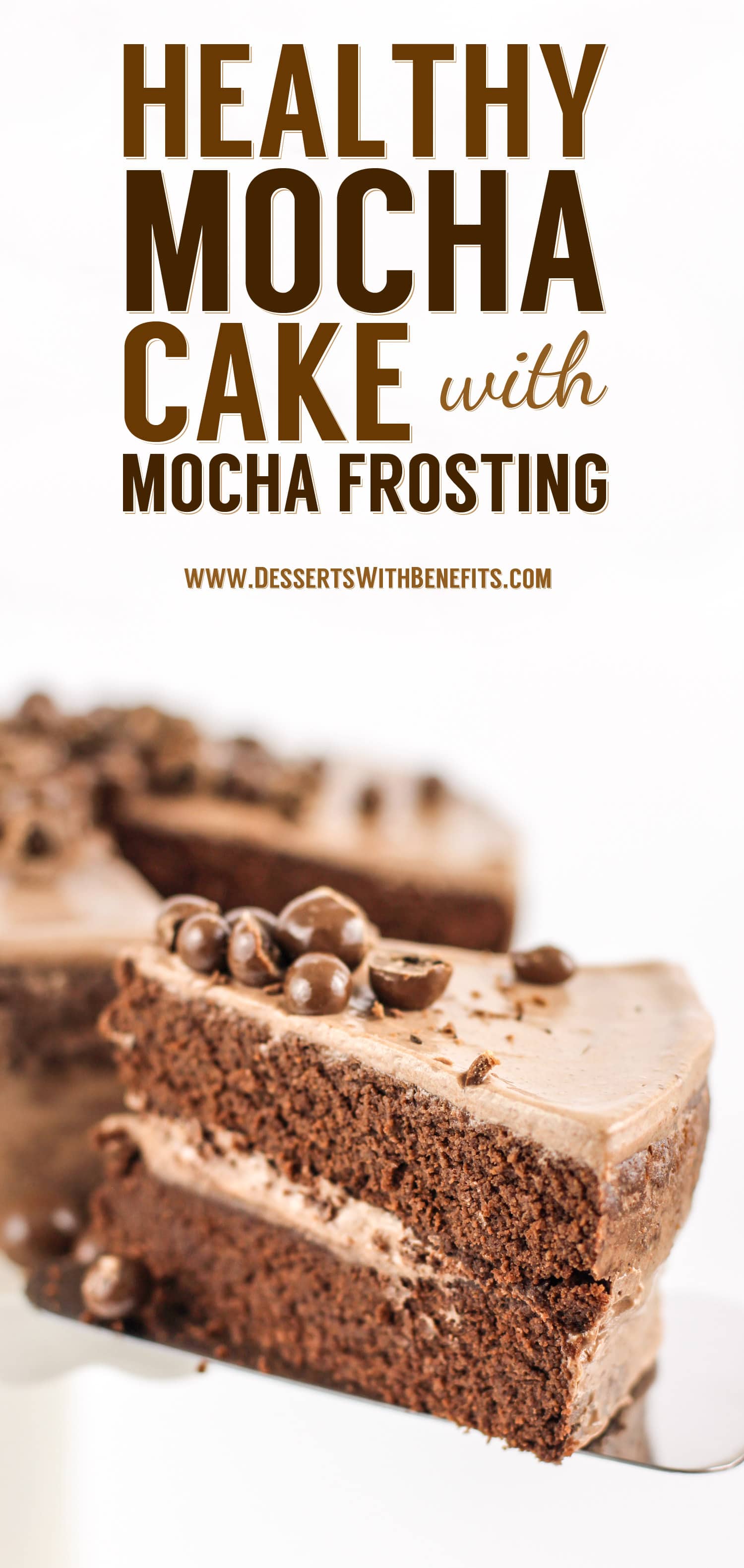 This Mocha Cake with Mocha Frosting is infused with enough coffee and chocolate flavor to make your taste buds fall in love. You get TWICE the coffee flavor in this double whammy mocha dessert. This cake is super fluffy and moist and the frosting is perfectly chocolatey and sweet, you'd never know it's all sugar free, low carb, high protein, and gluten free too!